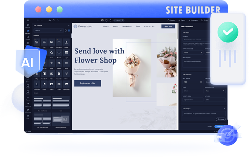 creare site gratis